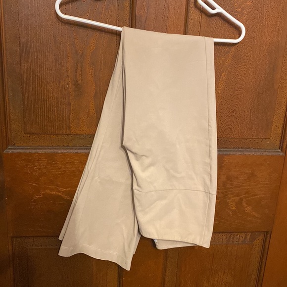 Gabrielle Italian Stretch Pant in Khaki - Picture 3 of 4